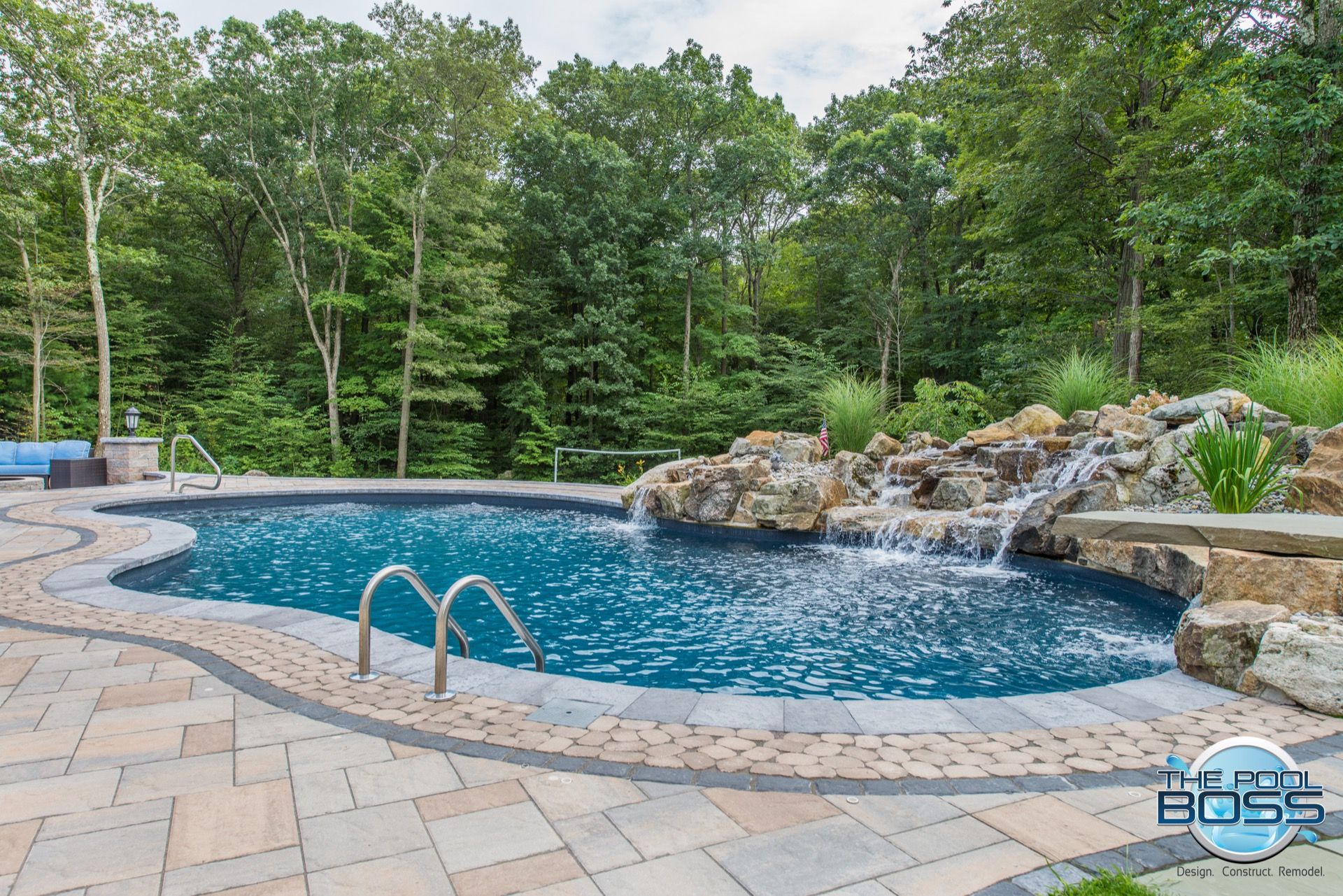 Landscape pool design sparta nj